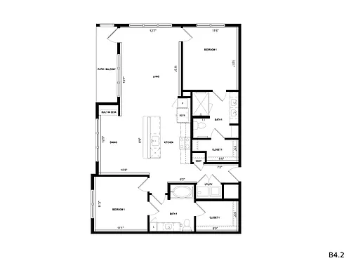Floor plan B42