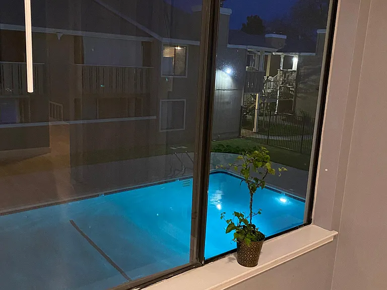 Front Pool View