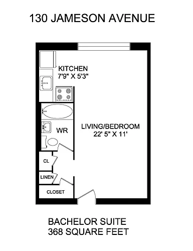 Floor plan Bachelor