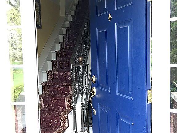 Entrance on the first floor