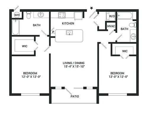 Floor plan B2