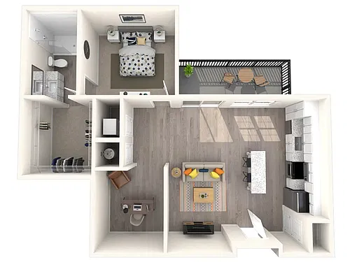 Floor plan Sapphire + Den