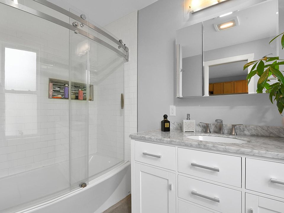 Bathroom includes radiant heat from the floor
