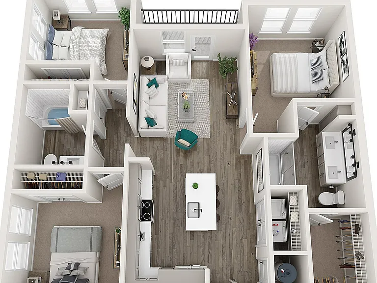 Three Bedroom Two Bath Floor Plan Three Bedroom Two Bath Floor Plan