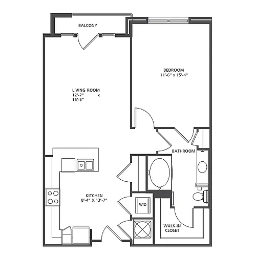 Floor plan A2-3A
