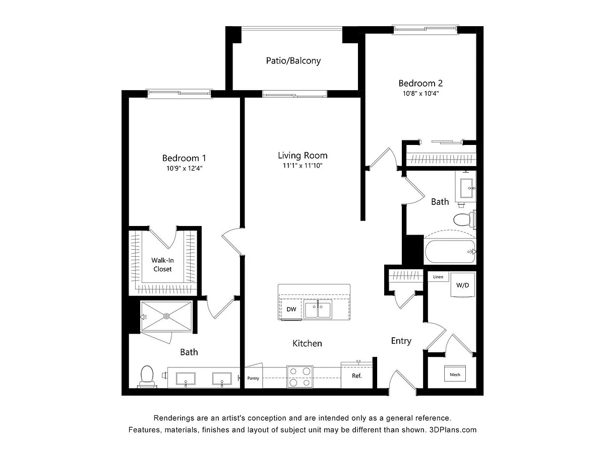 Floor plan B1