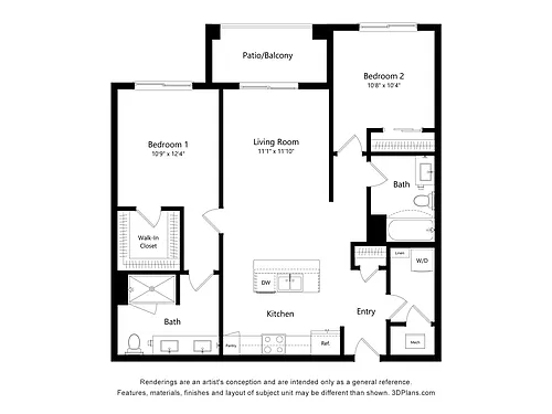 Floor plan B1