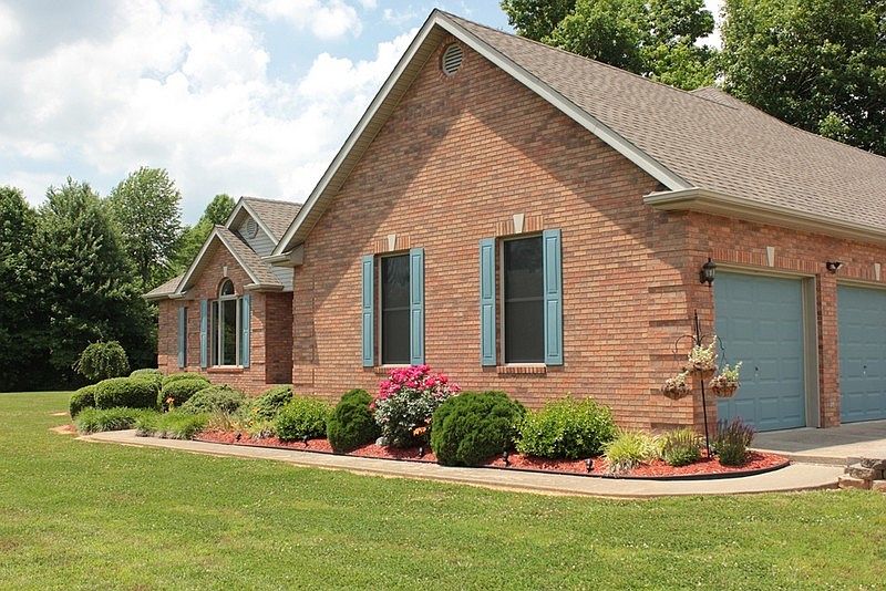 A great place to raise your family. : All brick exterior is elegantly appointed with brick quoins an