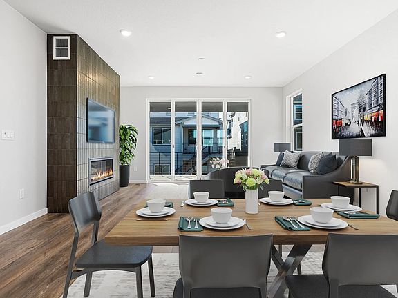 Homesite 44 Dining Great Room - Virtually Staged