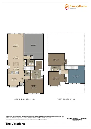 Floor plan 1922 Mosley Drive