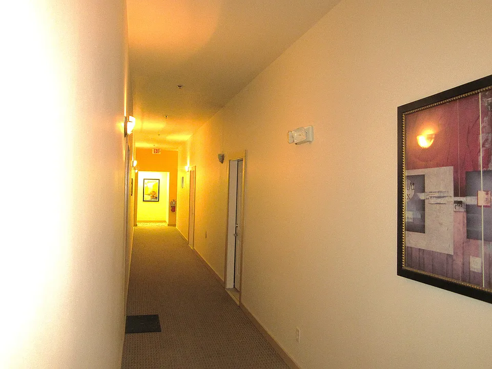 first floor common hallway