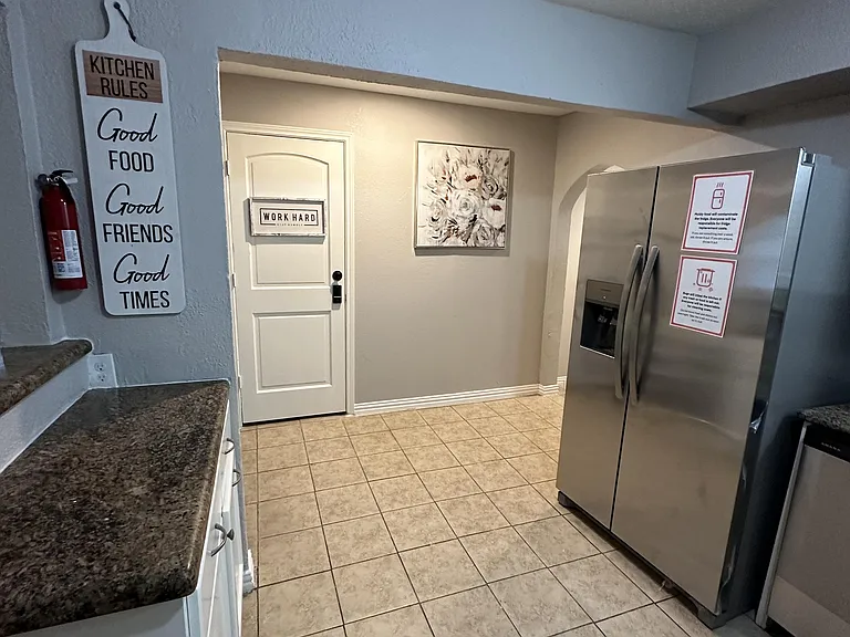 Kitchen to office