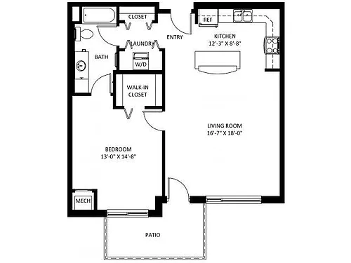 Floor plan Brighton