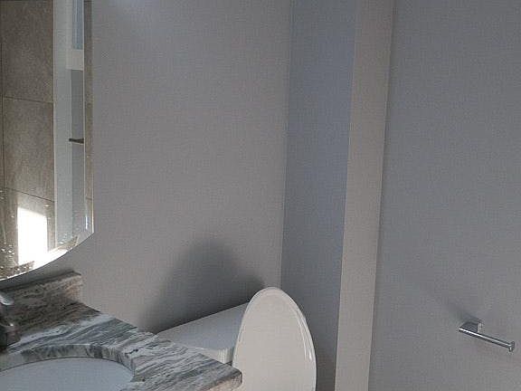 Bathroom - Granite Countertop with Real Wood Cabinets