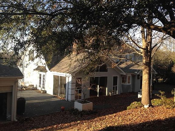 Back yard and screen porch