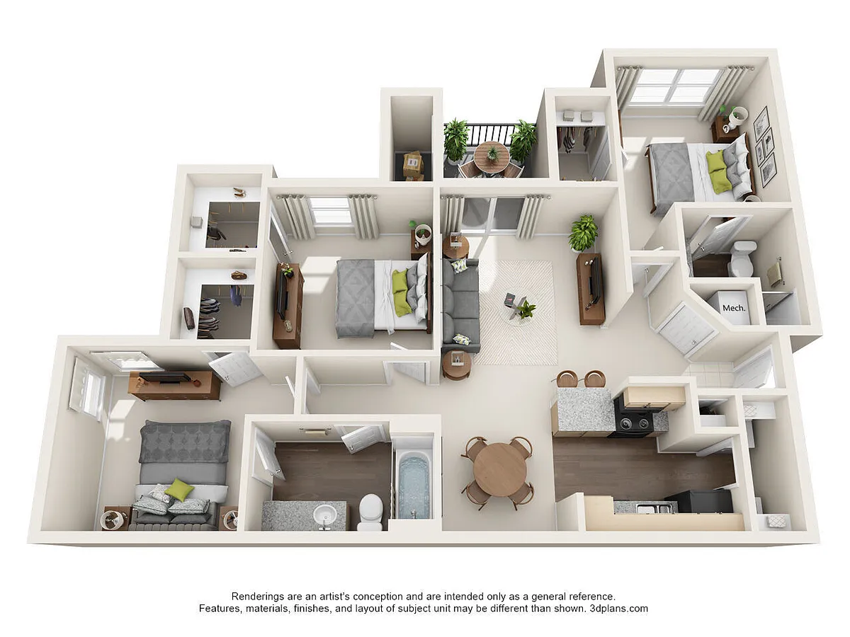 Floor plan C1