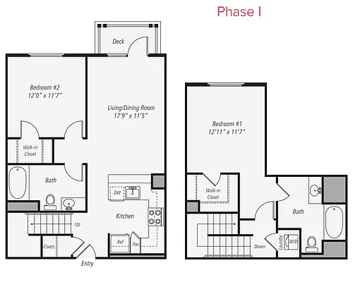 Floor plan 1TH