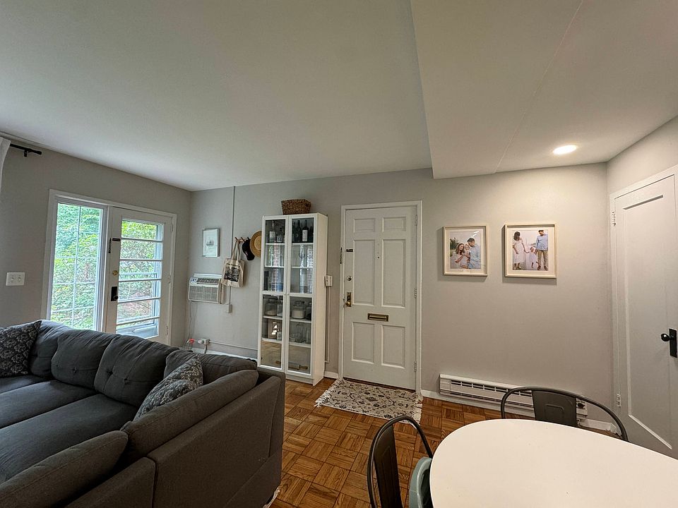 Front Door, with glass door to patio