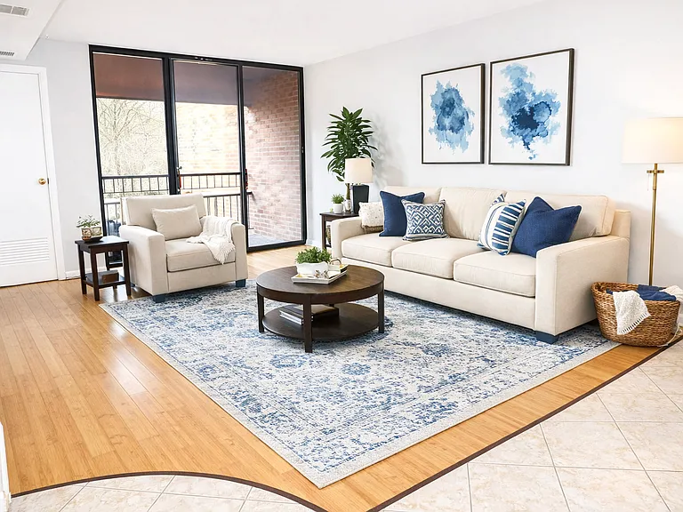 Hardwood 1-Bedroom - Staged