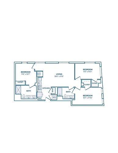 Floor plan C01
