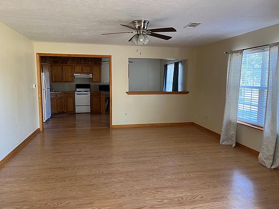 Living room view from front door