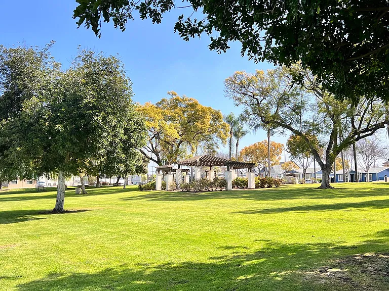 city park across the street.