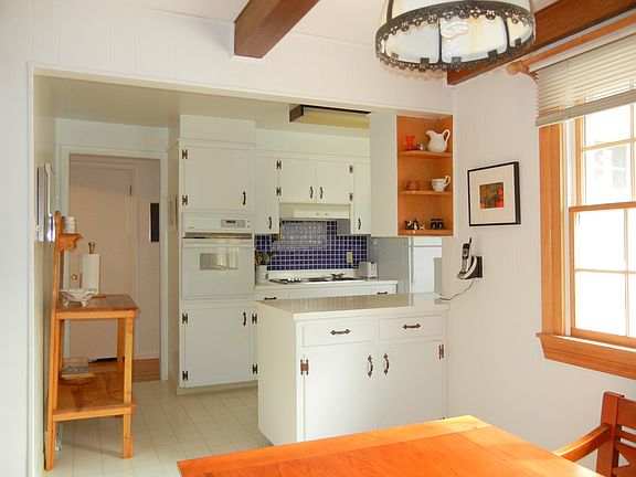 kitchen from fireplace