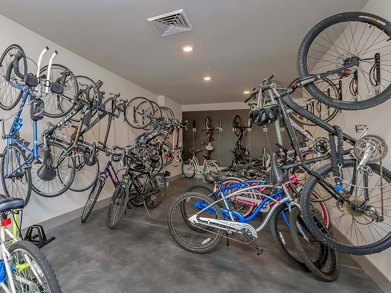 Keep your ride safe and ready to go with convenient, secure bike storage just steps from home.