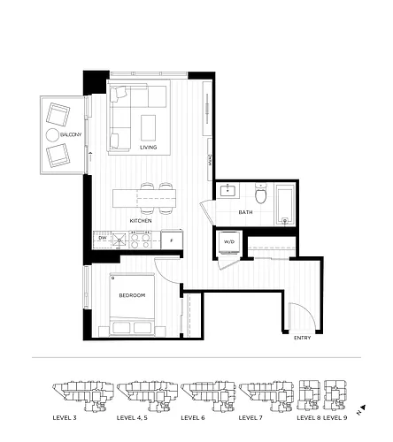 Floor plan T2-0302