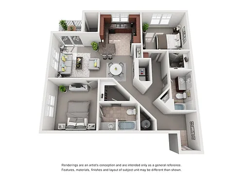 Floor plan B3