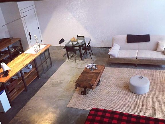Living Area viewed from Sleeping Loft