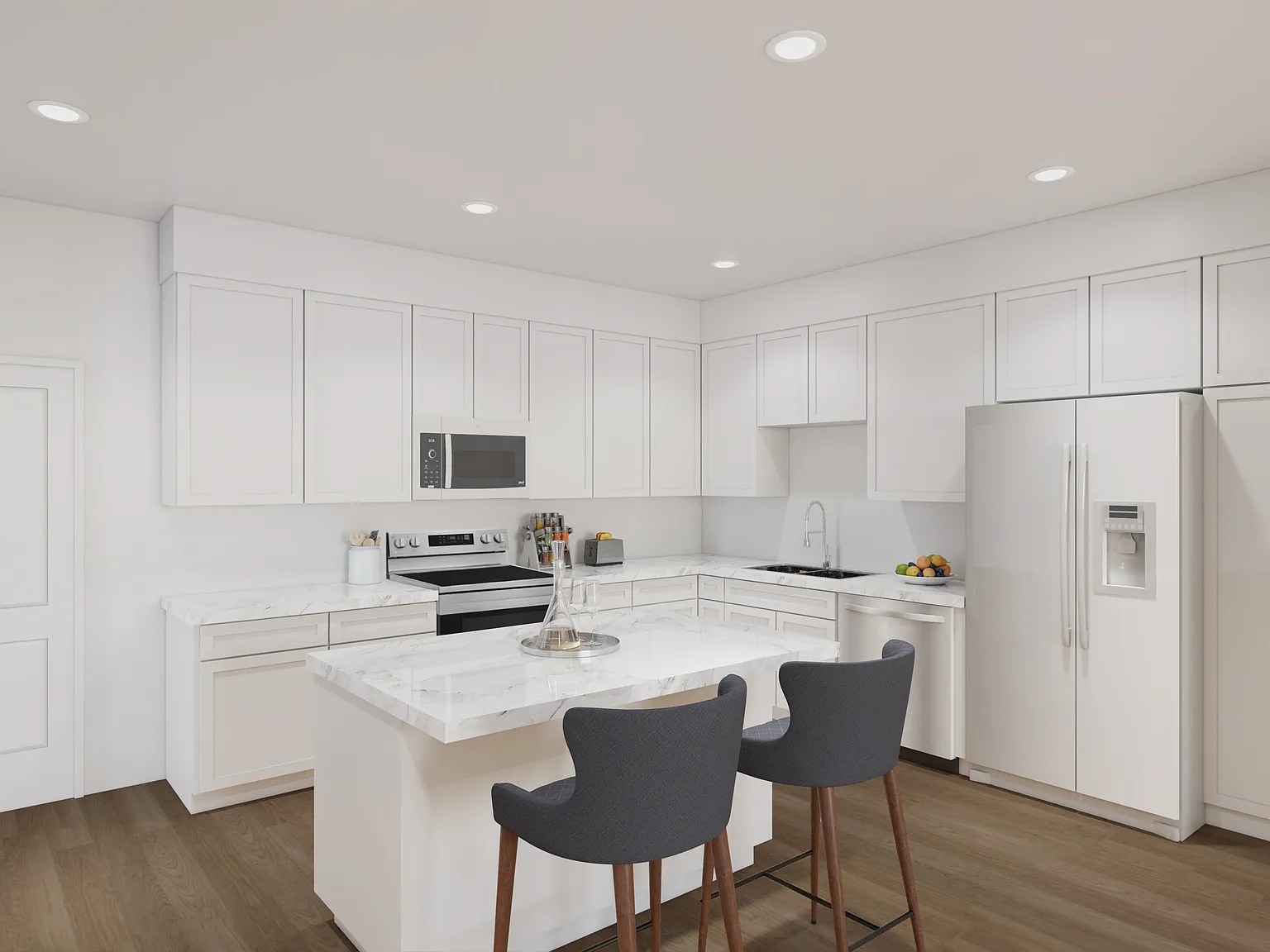 1 bed, 1.5 bath, 849 sqft, $2,550 — Photo 2