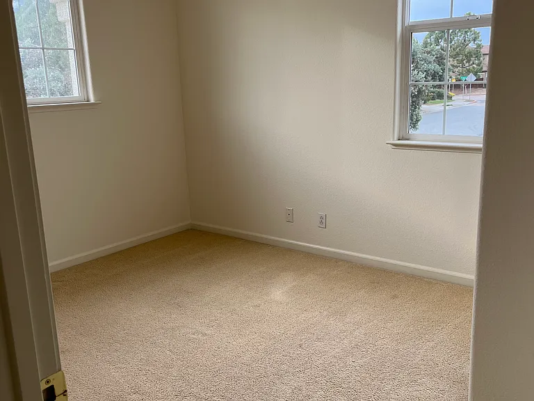 Bedroom 3 has regular closet and 2 windows