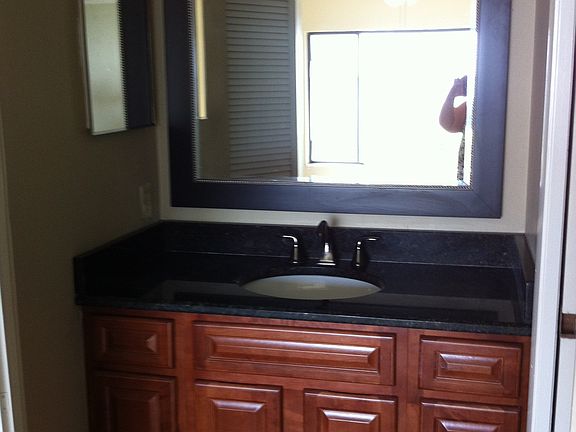 Master Vanity, granite counters,
