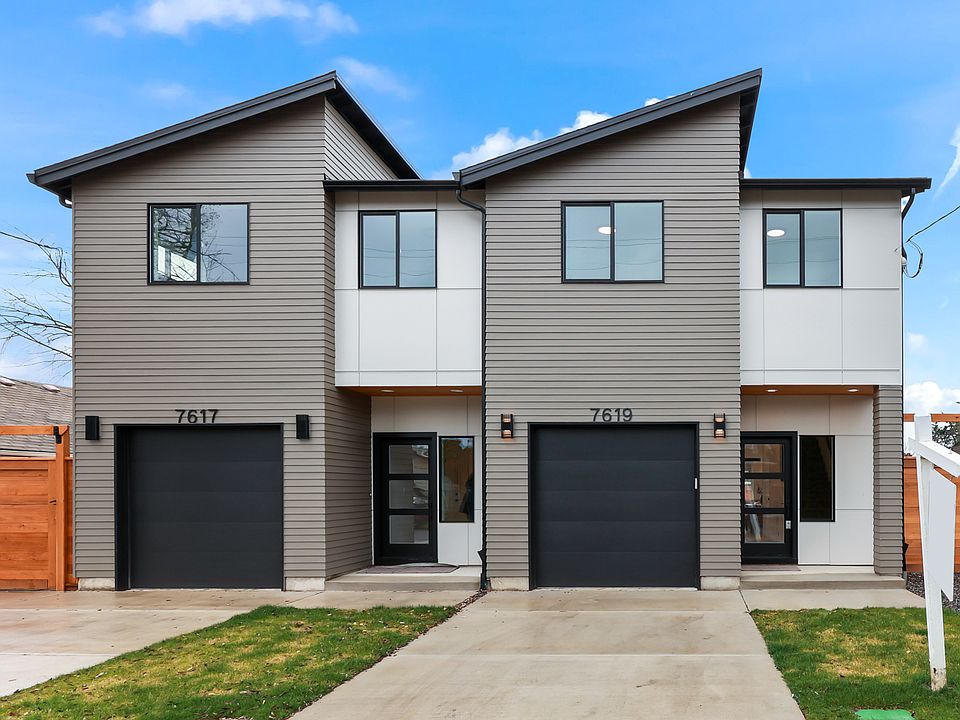 Front of the house (unit on the right)