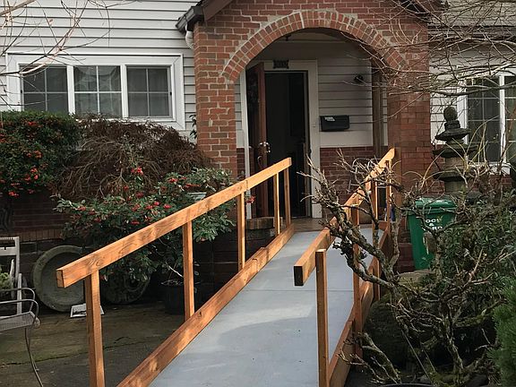 Outside of main house