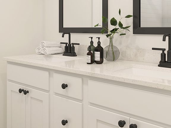 Dual sinks in primary bath
