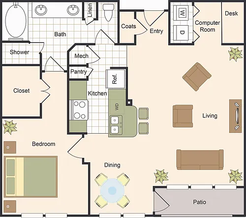 Floor plan A5