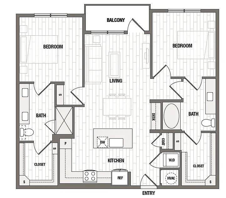 Floor plan B1