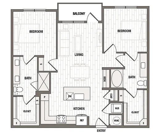 Floor plan B1