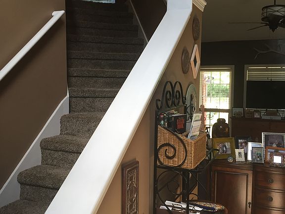 Stairs to second level