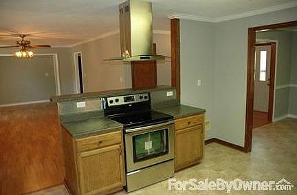 Kitchen Island
						:
						New rage with cabinets and countertops and stainless vent-a hood,new floor
