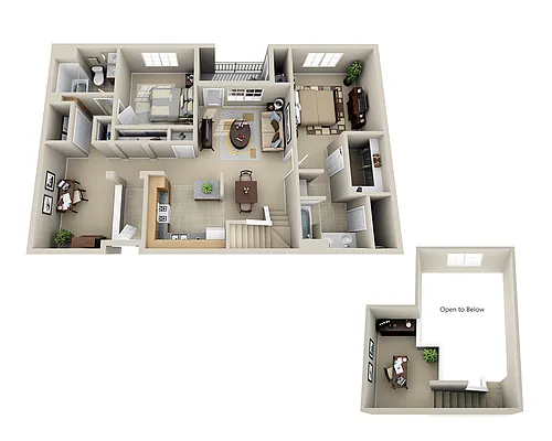 Floor plan Catalina(B2MDL)