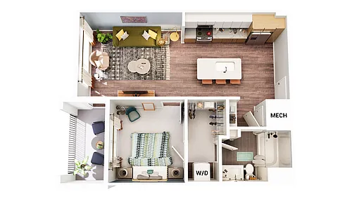 Floor plan A1-M2