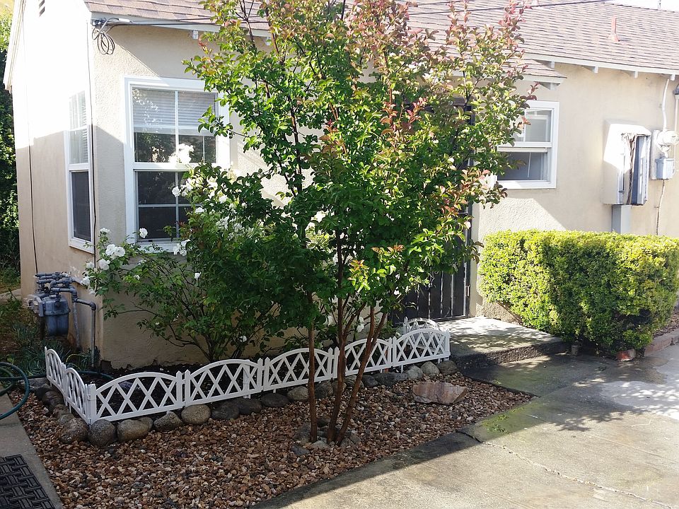 Outside entrance to house