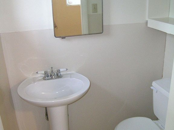 One of the half-bathrooms