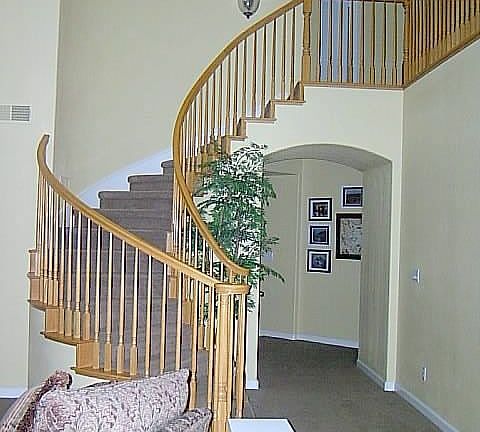 Staircase in Entry