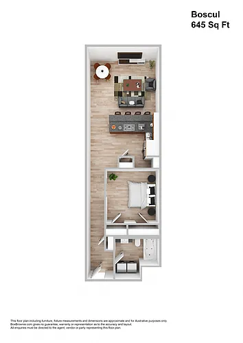 Floor plan Boscul