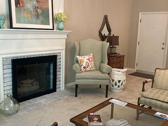 Living Room with Fireplace