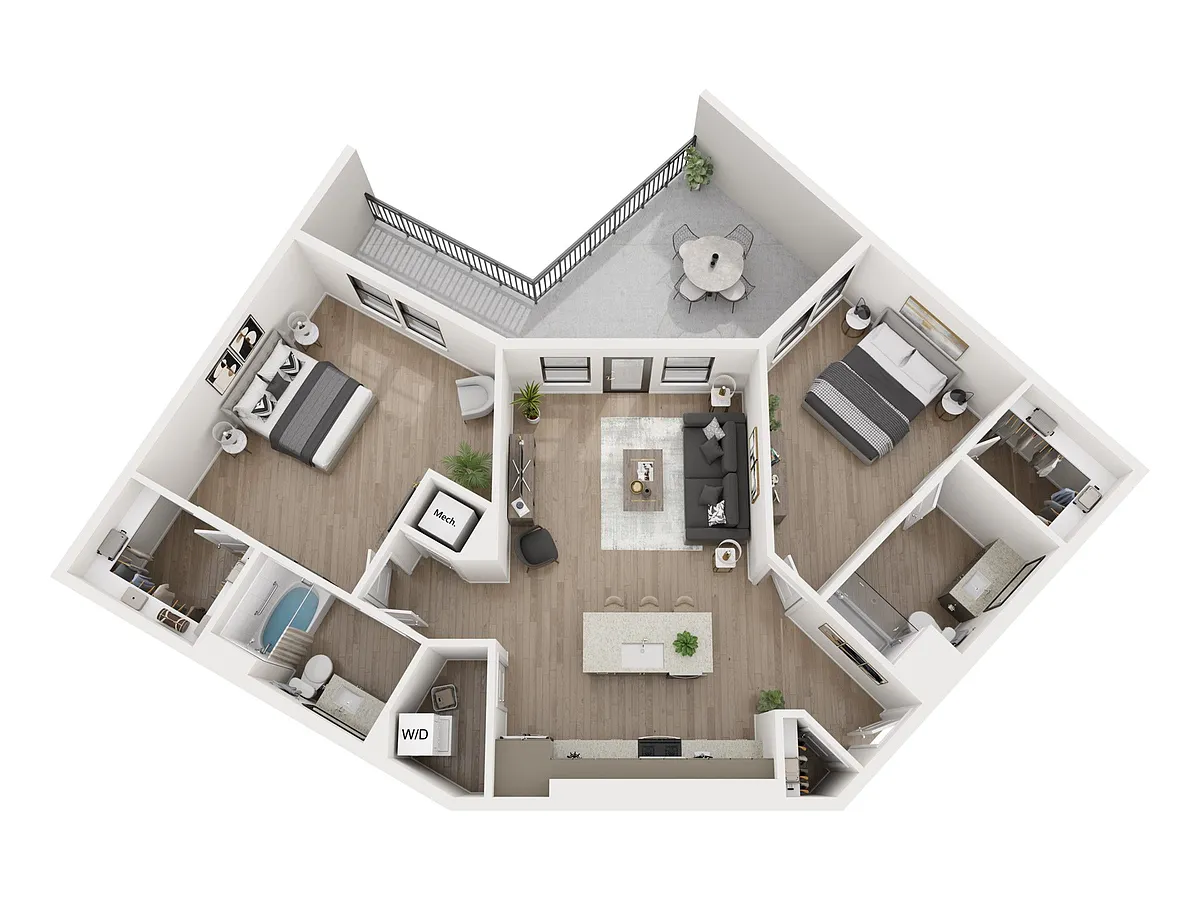 Floor plan B2E